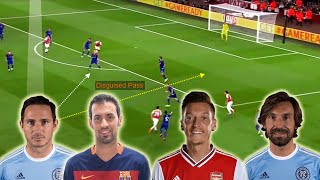 The Masters of Disguised Passing  Lampard Ozil Pirlo [upl. by Thetes448]