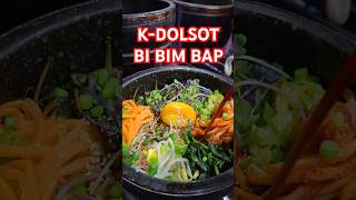 KOREAN DOLSOT BIBIMBAP NO1 [upl. by Petulah]