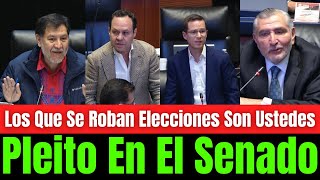 Pleitazo En El Senado Por Procedimiento Para Elegir A La Presidenta De La CNDH [upl. by Corydon]