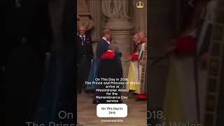 The Wales arrive at Westminster Abbey ukroyalfamily katemiddleton viralshorts shortvideos [upl. by Enalb]