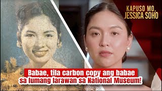 REINCARNATION O NAGKATAON Babae tila carbon copy ang nasa lumang larawan Kapuso Mo Jessica Soho [upl. by Niwle]