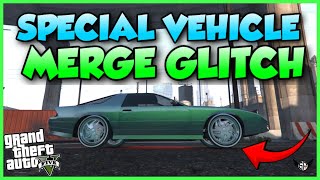 EASY GTA5 CAR TO SPECIAL VEHICLE MERGE GLITCH AFTER PATCH 169 XBOXPS4 [upl. by Anrak608]