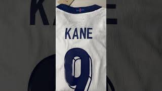 2024 European Cup England Home Short Sleeve Player Edition Jersey No 9 Kane [upl. by Wearing904]