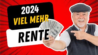 Krasse Rentenerhöhung 💥 Kommt 2024 die höchste Rentenerhöhung aller Zeiten [upl. by Aronle633]