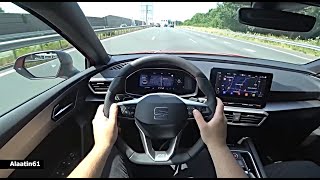 The New Seat Leon FR 2021 Test Drive [upl. by Enimsaj847]