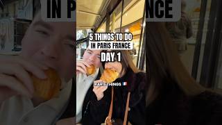 5 Things To Do In Paris  Day 1 🇫🇷 [upl. by Assir]