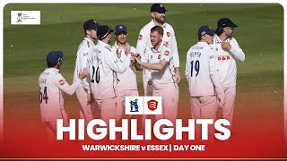 😯 BOWLED OUT FOR 78  Warwickshire v Essex Day 1 Highlights [upl. by Notgnilra598]