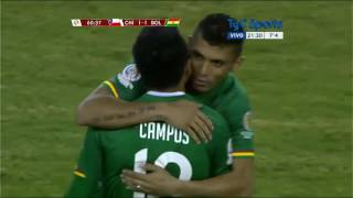 Chile 21 Bolivia Copa america centenario tyc sports [upl. by Aninaj]