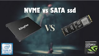 NVME vs SATA SSD [upl. by Alleda]