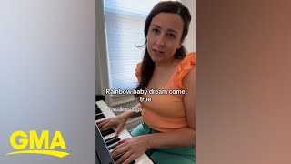 Ms Rachel shares miscarriage in song about her Rainbow Baby [upl. by Buiron503]