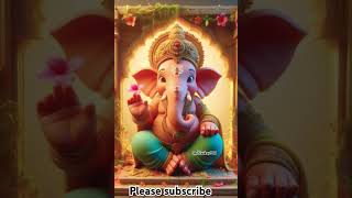 Ganpati bappa status 🌼🌼 ganeshchaturthi​ bappalover​ hindugod​ shorts ganpati ganesh [upl. by Atiuqet874]