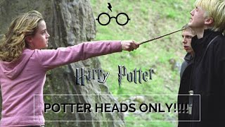 Hermione punches Draco Animation Harry Potter Animation [upl. by Zavala100]