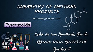 Pyrethroids Differences between Pyrethrin I and Pyrethrin II [upl. by Lramaj]