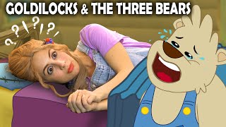 GOLDILOCKS amp 3 BEARS English Fairy Tales amp Kids Stories [upl. by Laden111]