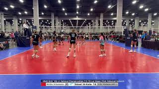 USAV Junior Nationals 16U Las Vegas NV [upl. by Lemaceon]