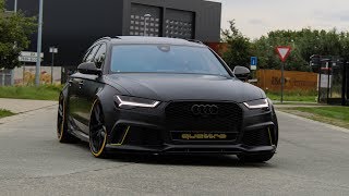 Audi RS6 w Miltek Exhaust amp Catless Downpipe  revs acclerations sounds [upl. by Florina]