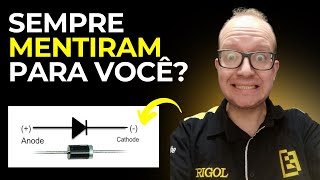 DIODO RETIFICADOR  A MENTIRA Que SEMPRE TE CONTARAM  Comprovação na Prática  Eletronica Facil [upl. by Gardol]