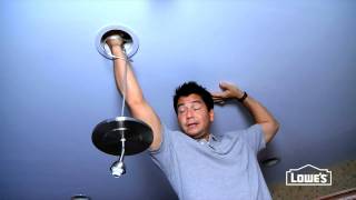 How to Convert a Recessed Light to a Pendant Light [upl. by Wiencke482]