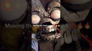 Mimic cosplay part 5 fnaf fivenightsatfreddys fnafcosplay cosplayideas fnafsb cosplay [upl. by Lund]