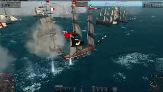 La Desconocida Port Battle 19102024 Naval Action [upl. by Yerok]