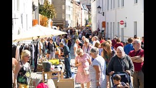 Rommelmarkt der Begijnhoven editie 2019 te Mechelen [upl. by Dewar257]