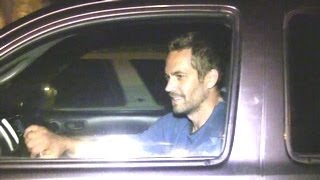 Paul Walkers Last Seen Video Footage Before Car Crash [upl. by Ellehcyt]