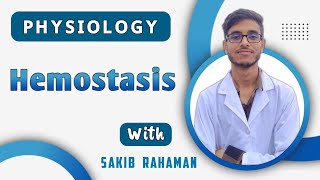 Hemostasis  Blood coagulation  Intrinsic amp Extrinsic pathway of clotting  Blood physiology [upl. by Euqirdor125]