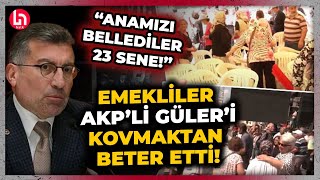 Emekliler AKPli Güleri kovmaktan beter etti Sivasta şoke eden protesto quotANAMIZI BELLEDİLERquot [upl. by Rawlinson]