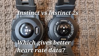 Garmin Instinct vs Garmin Instinct 2s [upl. by Ynwat]