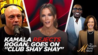 Kamala Wont Do Joe Rogans Show But Watch Her Awkward quotClub Shay Shayquot Appearance with Megyn Kelly [upl. by Muffin319]