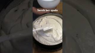 sernik pieczony bez spodu käsekuchen rezept ☕️🍰 [upl. by Nosyd]