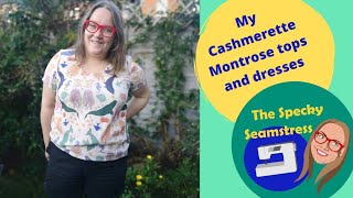 Cashmerette Montrose top and dress hacks [upl. by Gainor591]