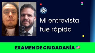 Mi entrevista fue rápida  Ciudadanía americana 2024 [upl. by Ontine937]