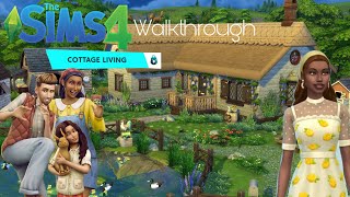 Sims 4 Cottage Living Walkthrough [upl. by Hilaria]