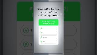 python quiz questions coding learnpython python3 programming [upl. by Tterej324]