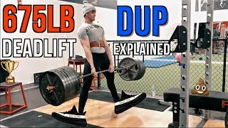 YEEZY GIVEAWAY  675lb Deadlift  DUP Explained [upl. by Hege]