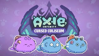 Double Dusk Reptile on Cursed Coliseum  Axie Classic [upl. by Neitsabes]