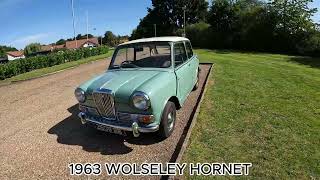 1963 WOLSELEY HORNET [upl. by Eitnom]