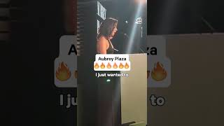 Aubrey Plaza on Tony Hinchcliffes Puerto Rico Garbage Joke [upl. by Eekaz]