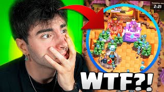 CLASH ROYALE SIN PUENTE Y CON ARBUSTOS INFINITOS😱 [upl. by Akiehs602]