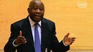 Allocution du Président Gbagbo au tribunal des Négriers à La Haye 28 fev 2013 [upl. by Nakeber]