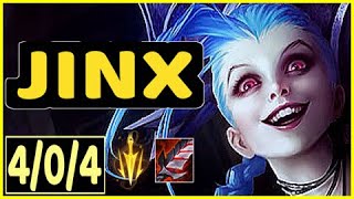 JINX VS JHIN  404 KDA ADC GAMEPLAY [upl. by Hamforrd]