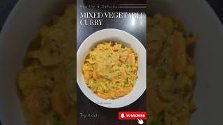 Mixed Vegetable Curry Recipe  Healthy Veggie Delight with Broccoli Beans and More [upl. by Nahej393]