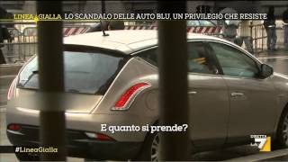 Linea Gialla  Lo scandalo delle auto blu un privilegio che resiste 11022014 [upl. by Udela786]