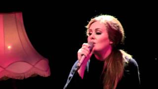 Adele  Someone Like You Live from the Tabernacle London 24 January 2011 [upl. by Ognimod]