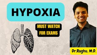 Hypoxia  Types of hypoxia  Hypoxemia  Respiratory physiology  Pulmonology mbbs [upl. by Rai]