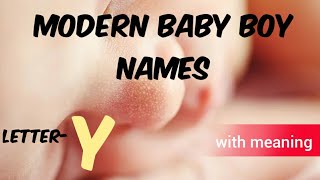 Top 10 Baby Boy Names with meaning from Y Modern Hindu names from YLatest 2020 names [upl. by Behlke]