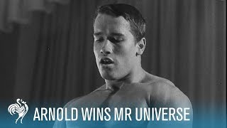 Arnold Schwarzenegger Wins Mr Universe Bodybuilding Contest 1969  British Pathé [upl. by Demetris]