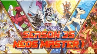 MASTER 1 With NEOS  YuGiOh Master Duel [upl. by Sublett309]