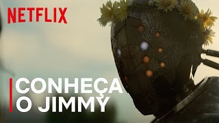 Jimmy o robô  Rebel Moon  Parte 1 A Menina do Fogo  Netflix Brasil [upl. by Ytirahc587]